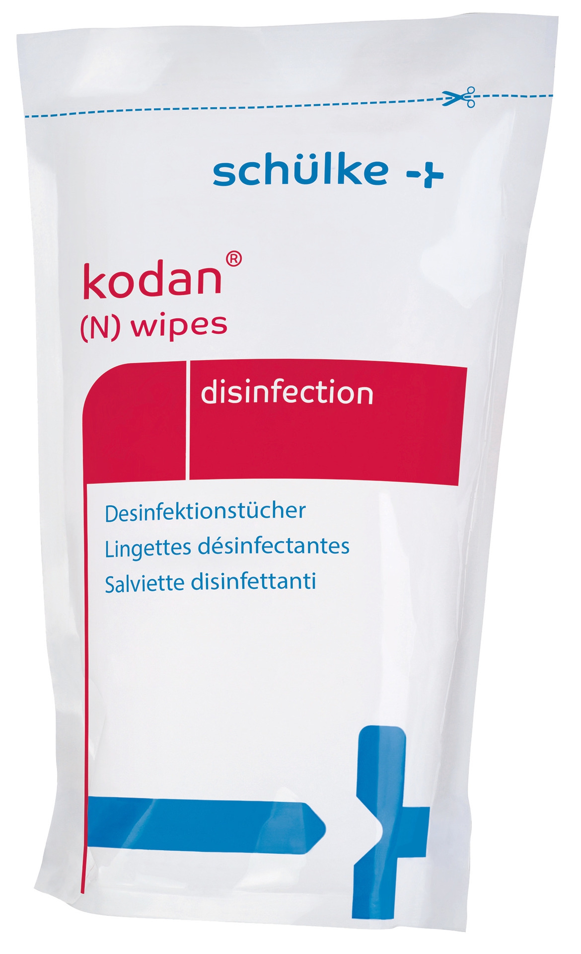 Schülke kodan (N) wipes Flächendesinfektionstücher | Nachfüllbeutel mit 90 Stück