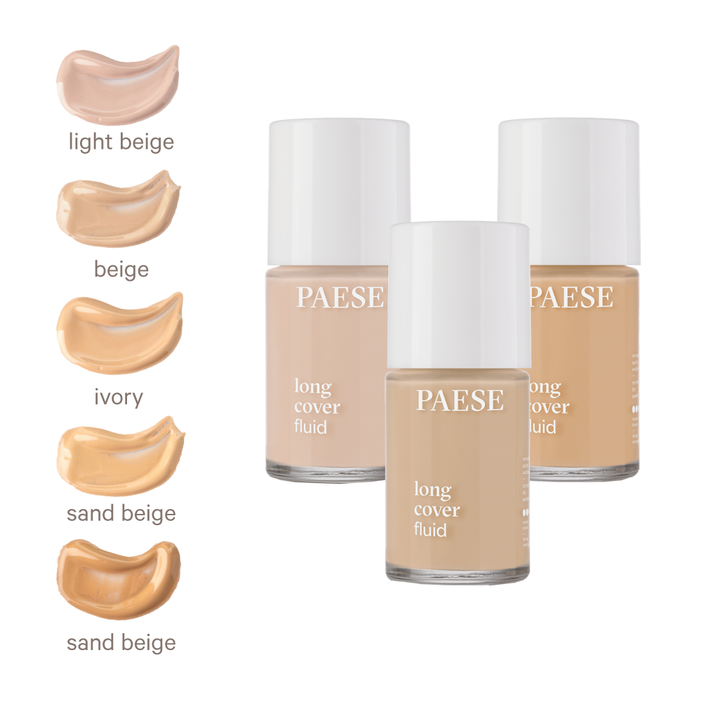 PAESE Long Cover Fluid 30 ml light beige
