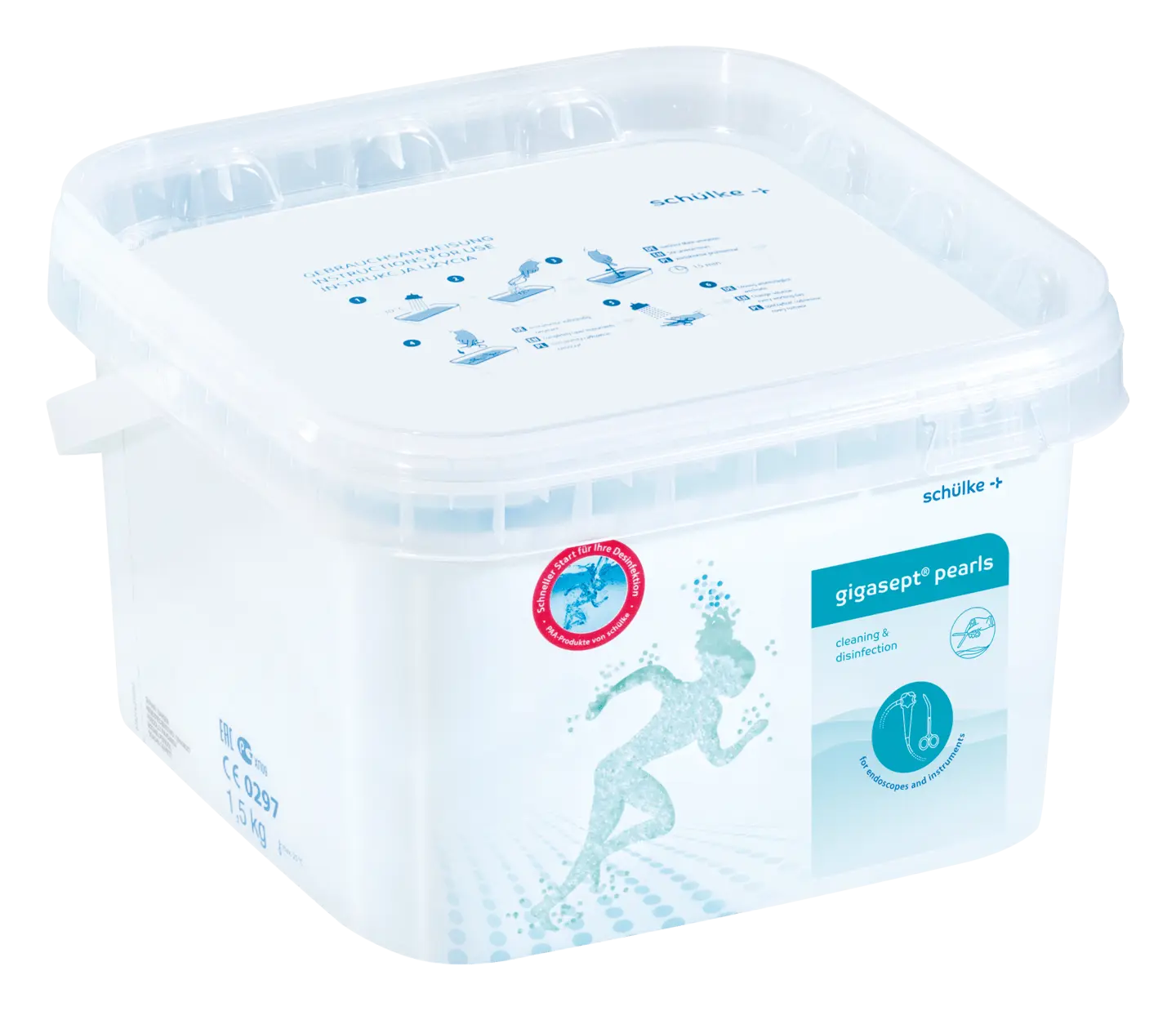 Schülke gigasept pearls Instrumentendesinfektionsmittel 1,5 kg