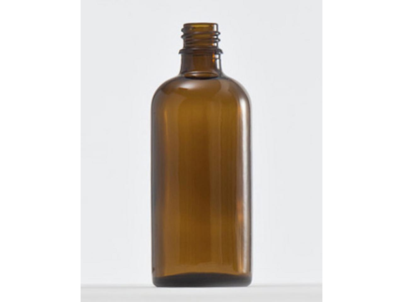 Glas-Tropferflasche 100 ml braun