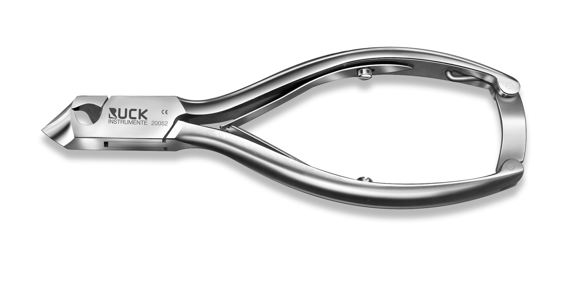 RUCK INSTRUMENTE Kopfschneider | Länge 14 cm Schneide 15 mm halbseitig