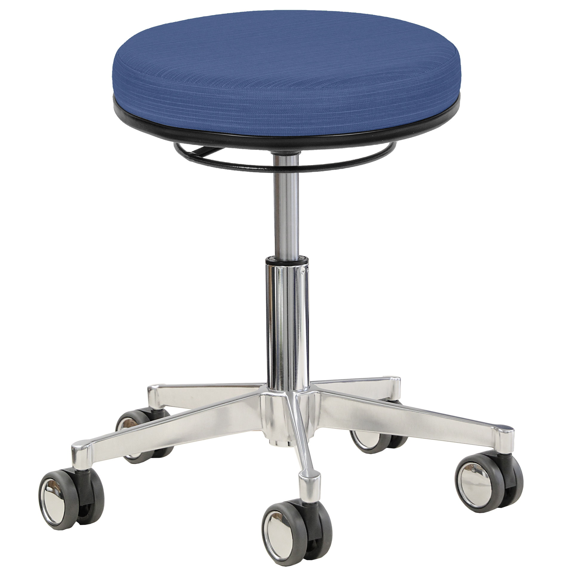 Funktionsdrehhocker Physio, Urban blau