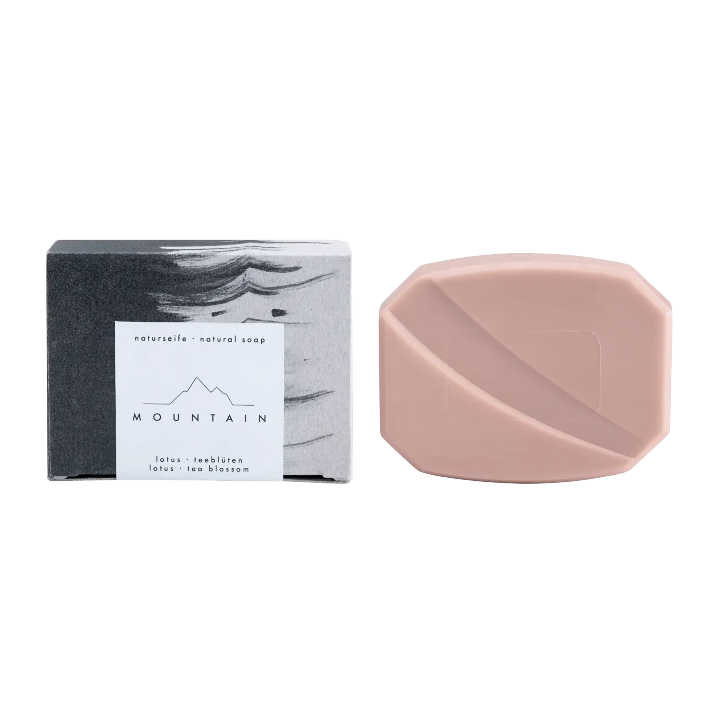 RUCK® Naturseife, 100 g Mountain - Lotus & Teeblüten