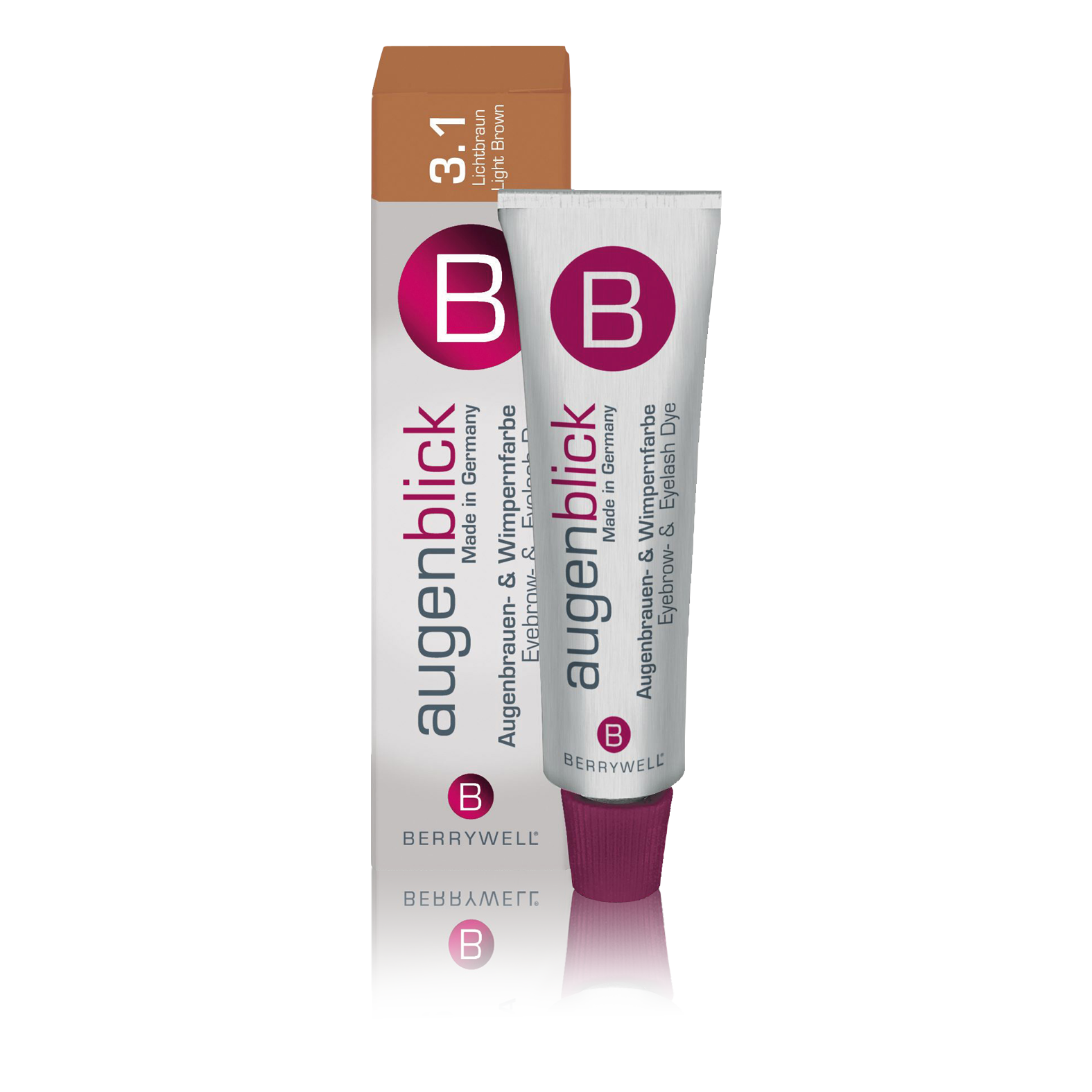 Berrywell Augenbrauen-/Wimpernfarbe Nr. 3.1 lichtbraun, 15 ml