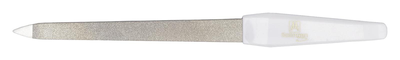 Saphir-Nagelfeile 17,4 cm mit Kunstoffgriff, spitz