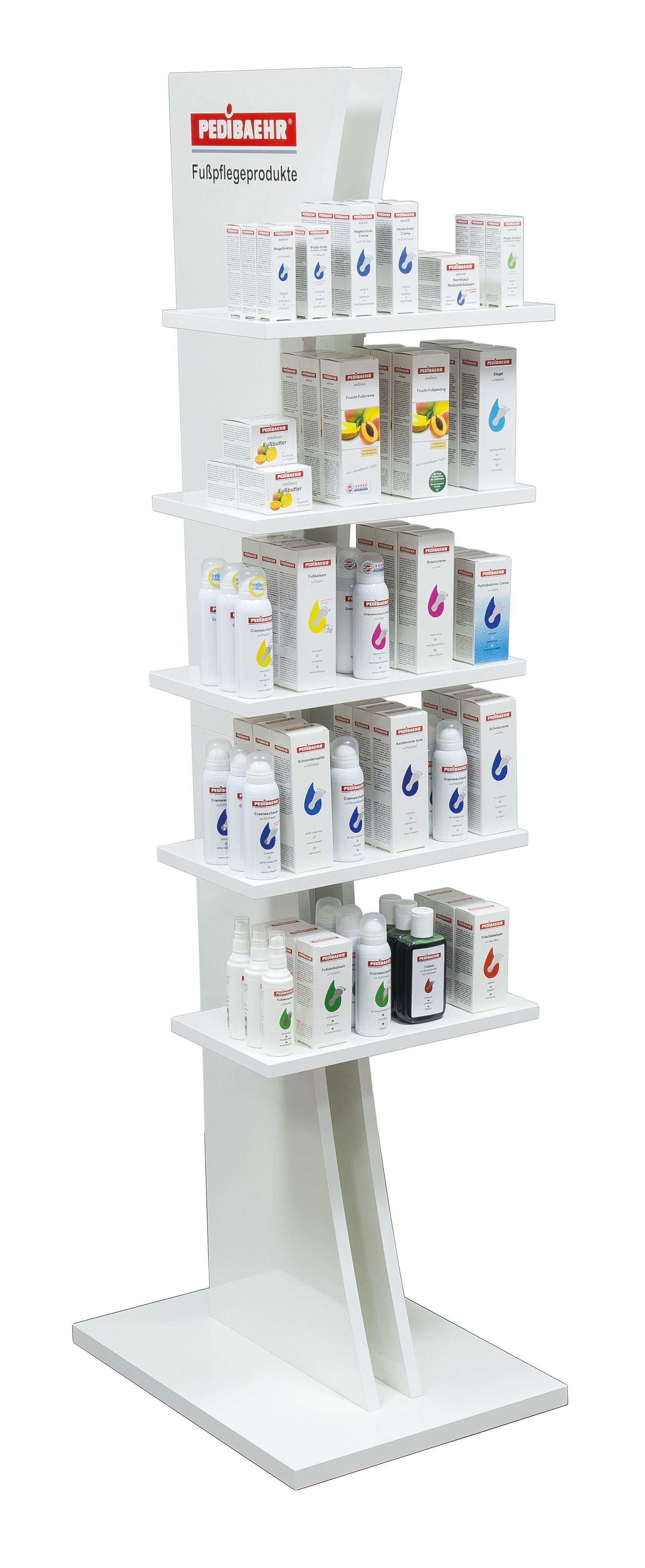PEDIBAEHR PEDIBAEHR Bodendisplay ohne Inhalt
