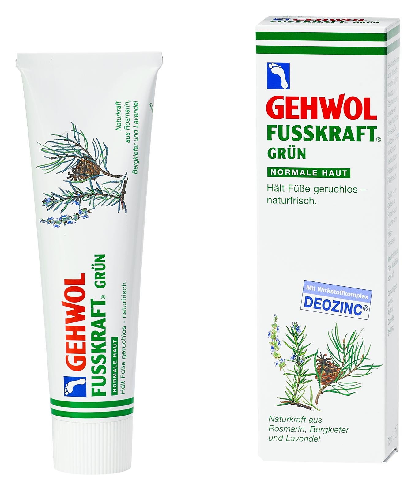 GEHWOL FUSSKRAFT GRÜN 125 ml Tube