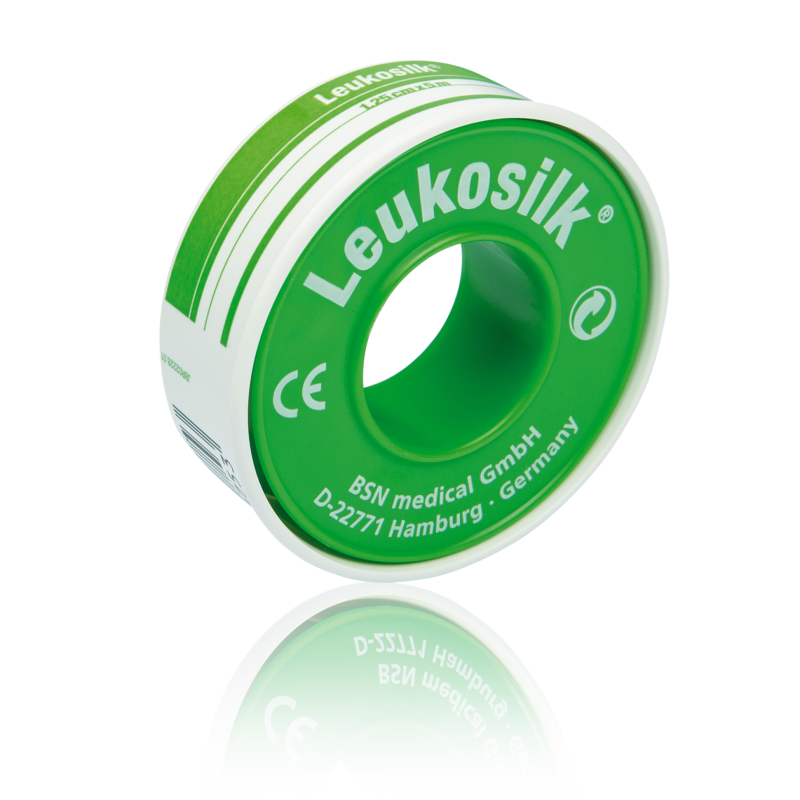 Leukosilk Fixierpflaster seidenartig 5 m x 1,25 cm