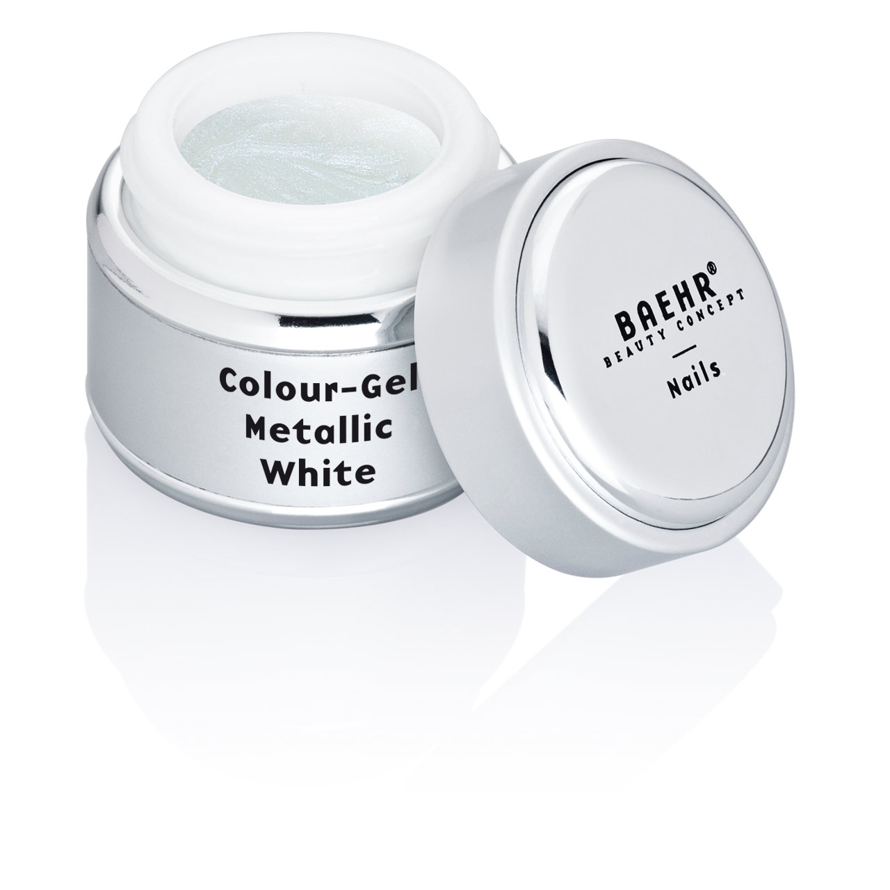 BAEHR BEAUTY CONCEPT - NAILS Colour-Gel Metallic White 5 ml
