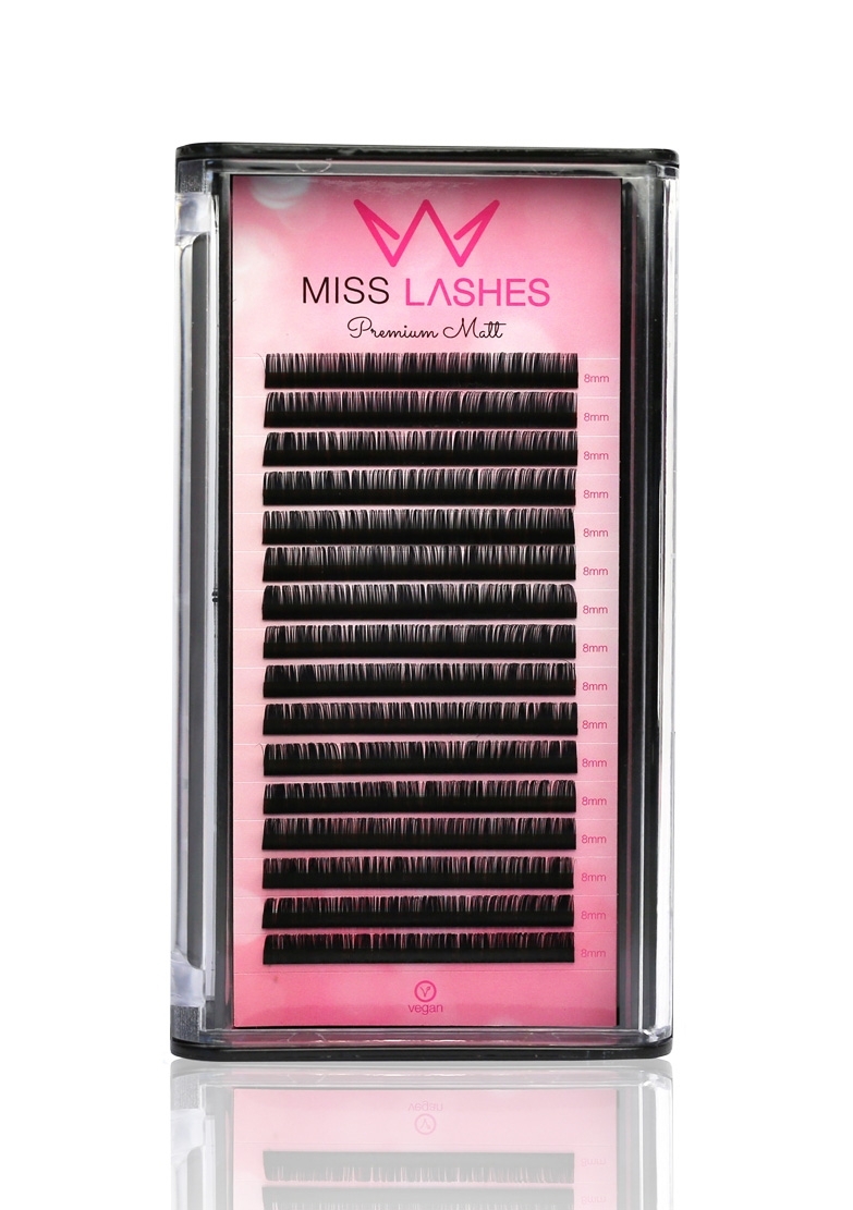 MISS LASHES - Premium Matt | Volumen | 0,05 | D | 12 mm