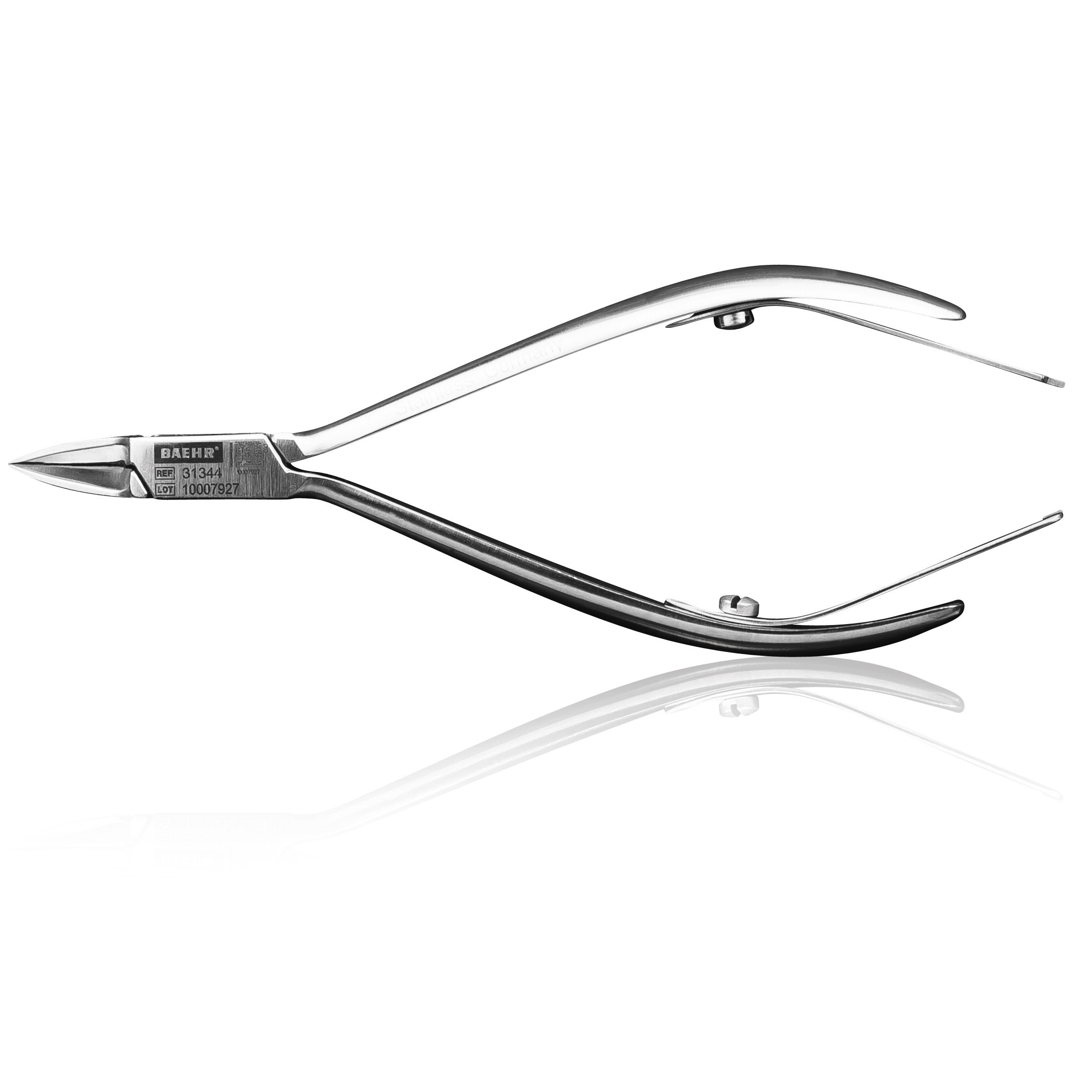 BAEHR PODOLINE Eckenzange extraschlank 11,5 cm