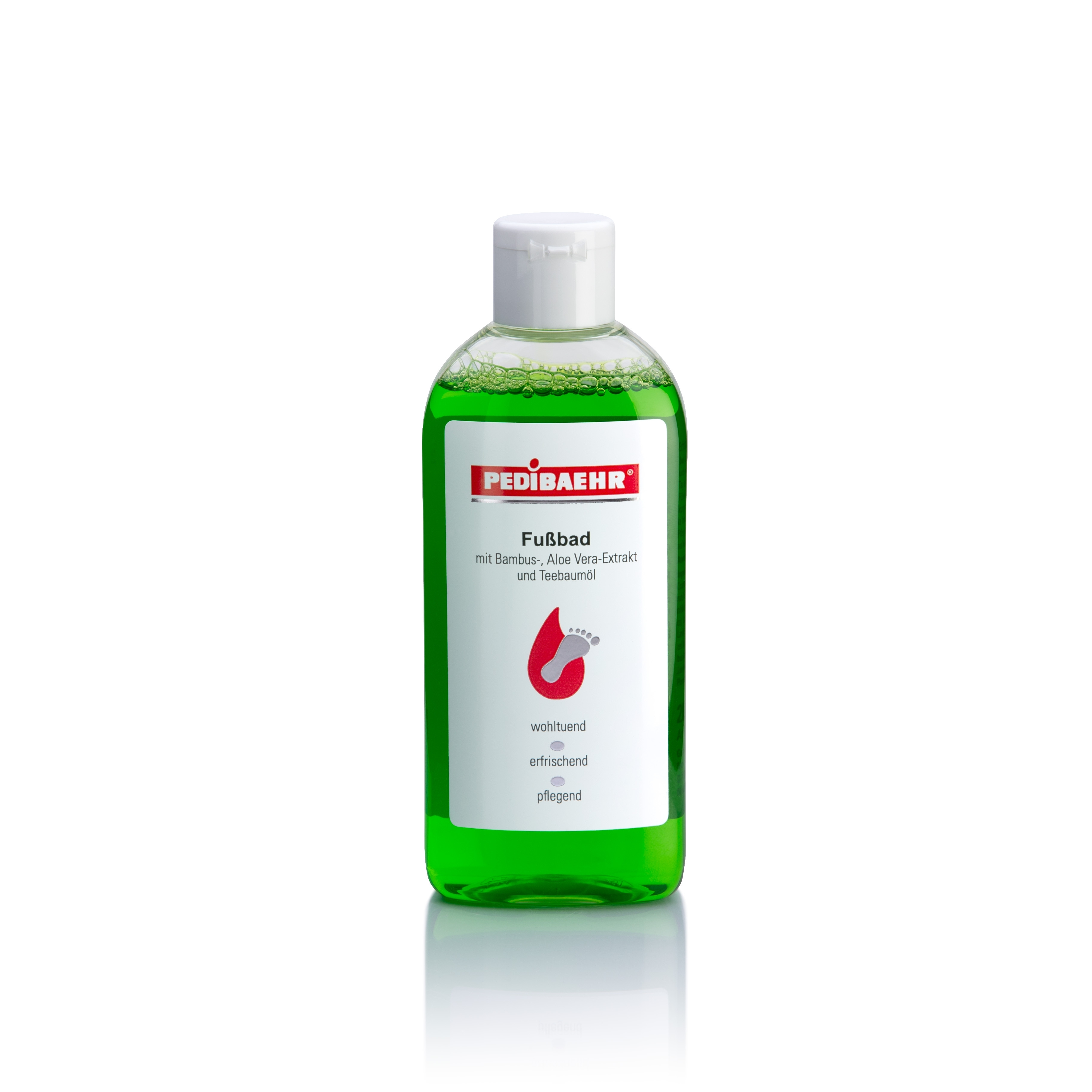 PEDIBAEHR Fußbad mit Bambus, AloeVera-Extrakt und Teebaumöl  200 ml
