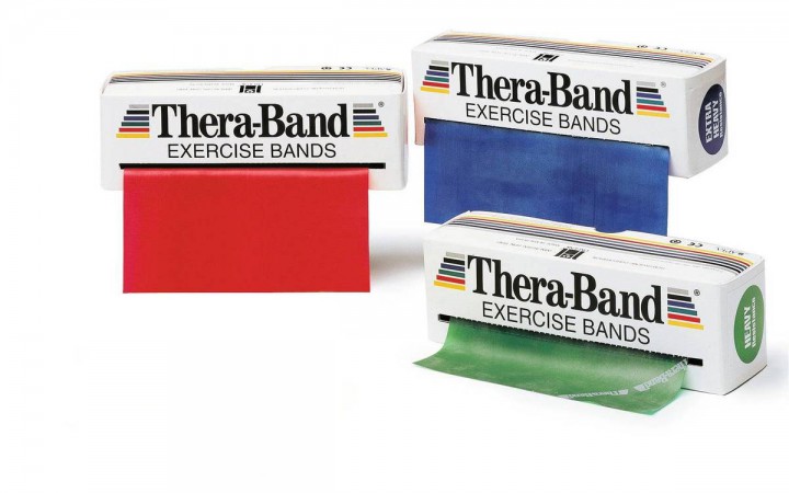 Thera-Band Übungsband rot/mittel, 2,5 m