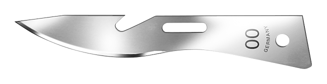 OR-Klingen Fig. 00 sterilverpackt, 10 Stück