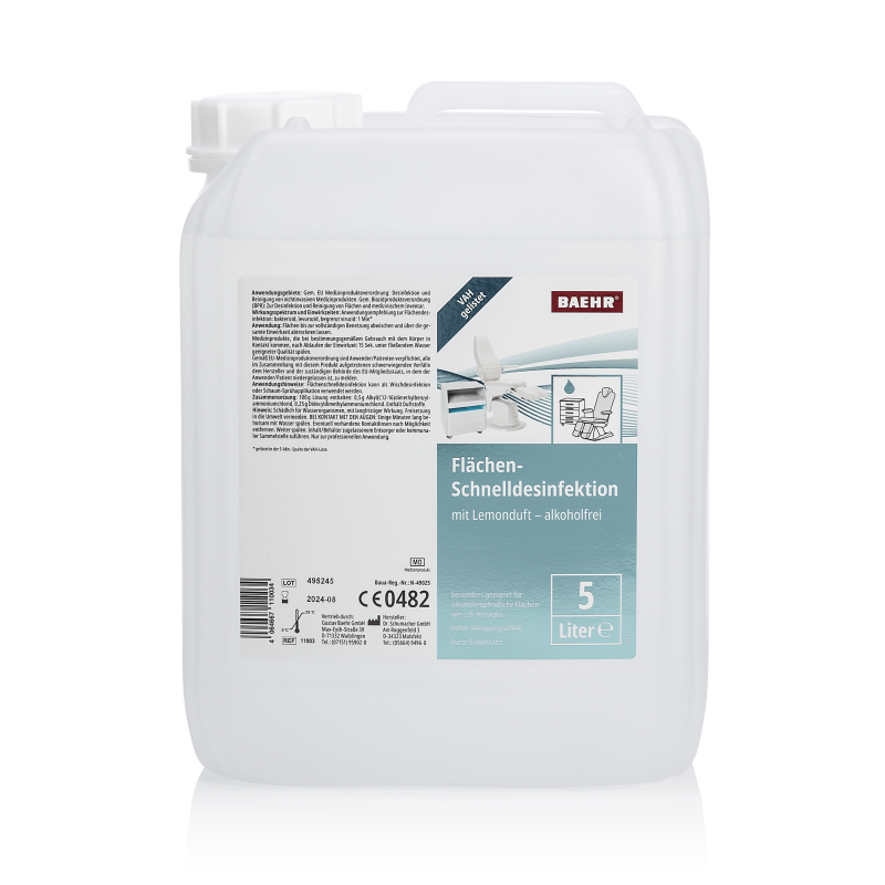 BAEHR Flächen-Schnelldesinfektion, 5000 ml