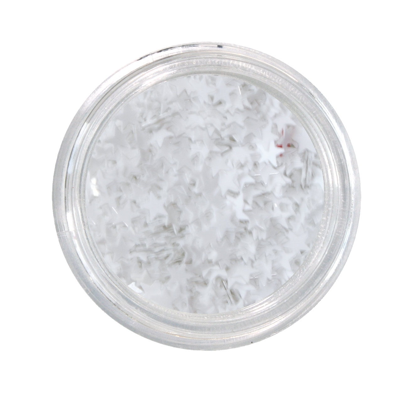 BAEHR BEAUTY CONCEPT NAILS Nailglitter Stars white