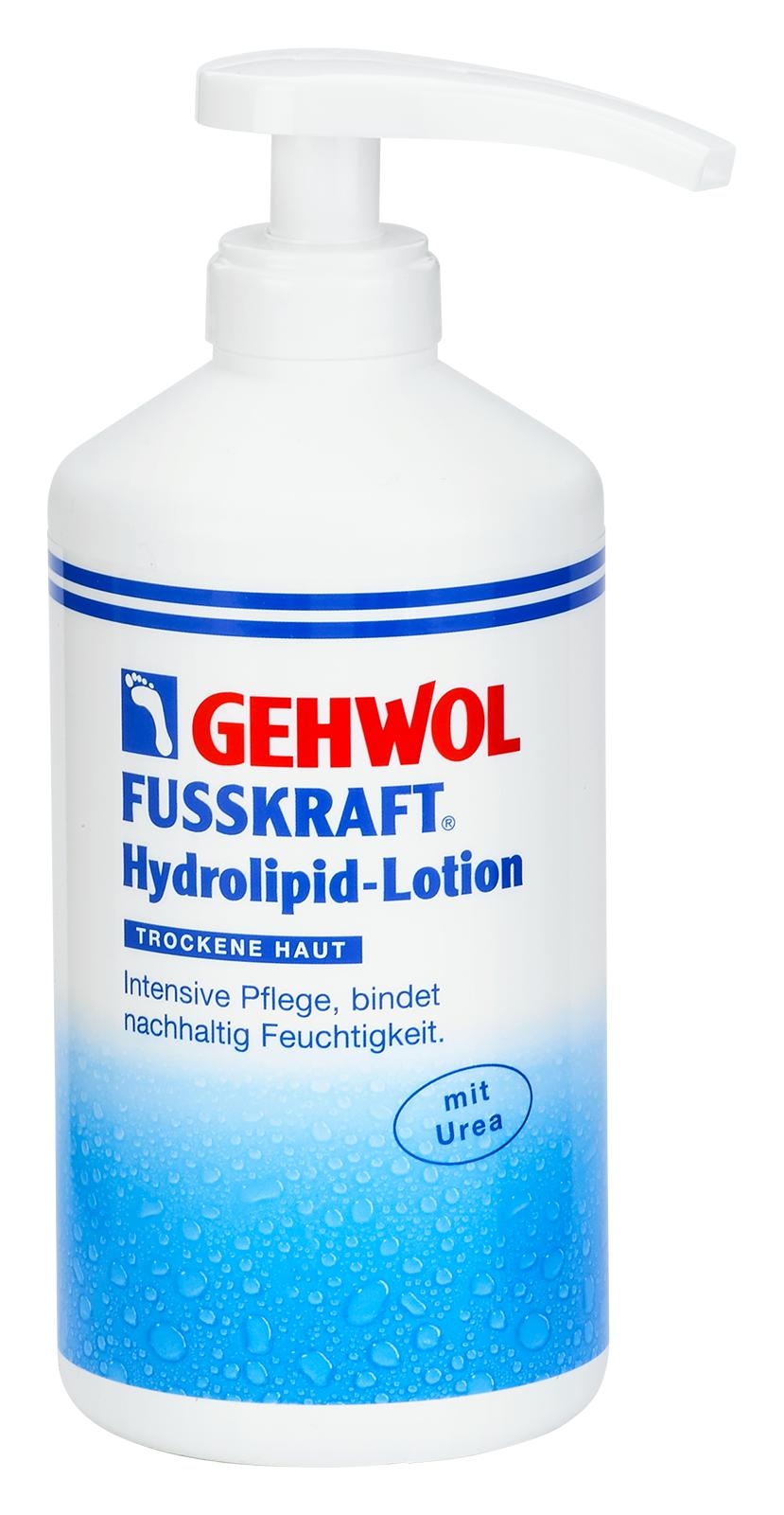 GEHWOL FUSSKRAFT Hydrolipid-Lotion 500 ml Dose mit Spender