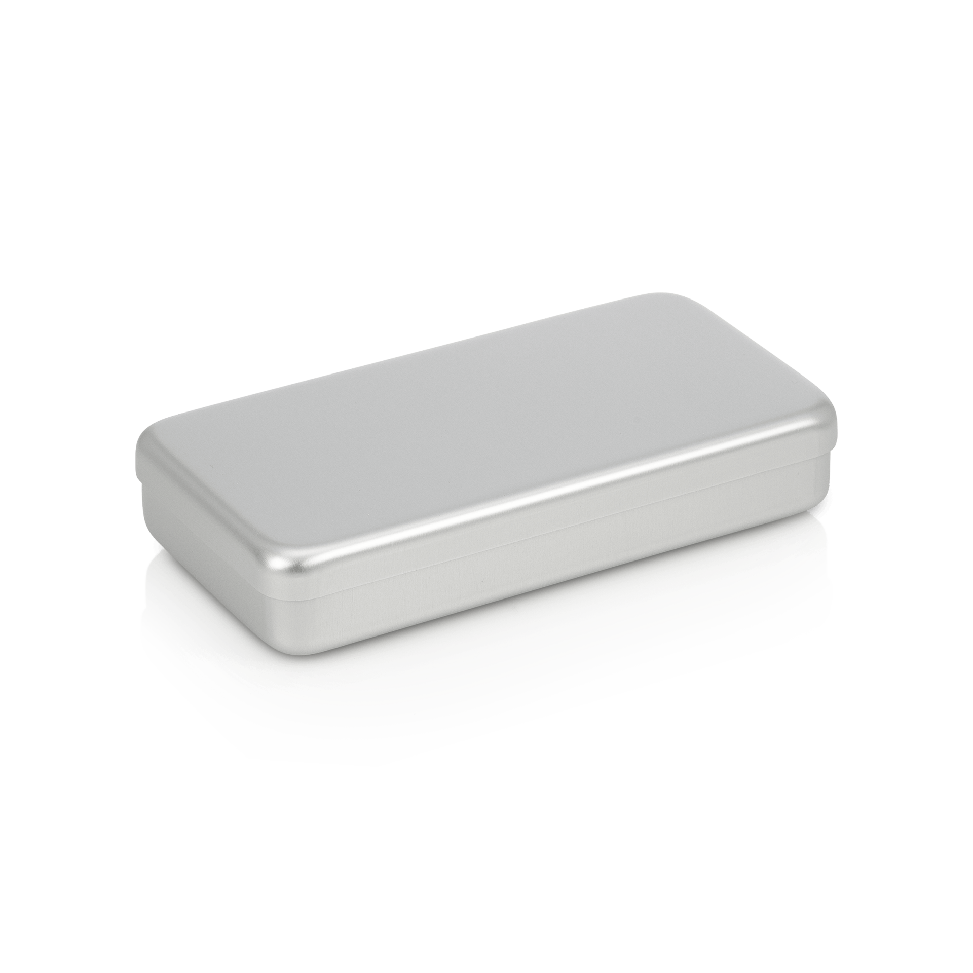 Aluminiumbox mit Deckel 18 x 9 x 3 cm